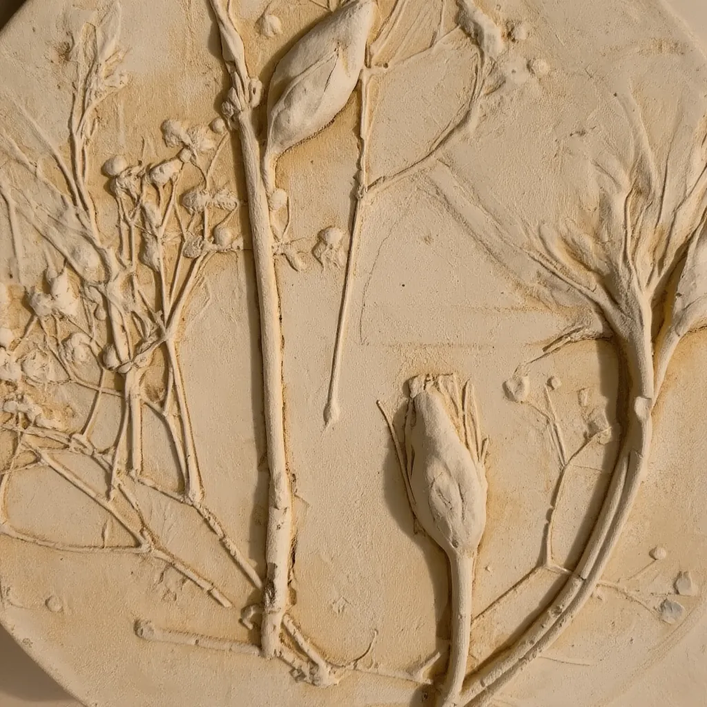 תקריב תבליט בוטני