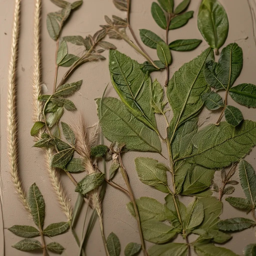 תקריב תבליט בוטני