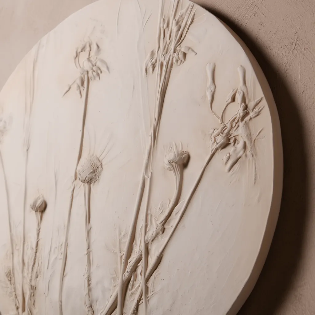 תקריב תבליט בוטני