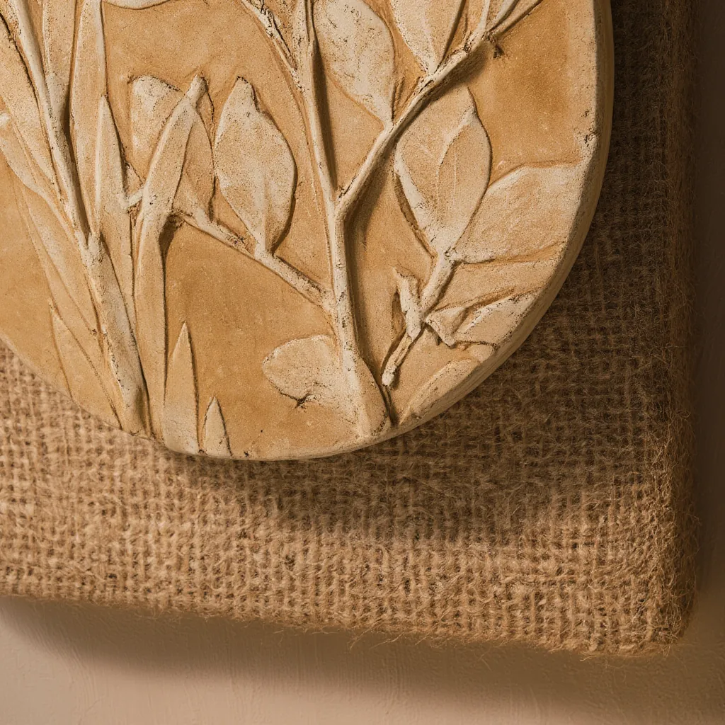 תקריב תבליט בוטני