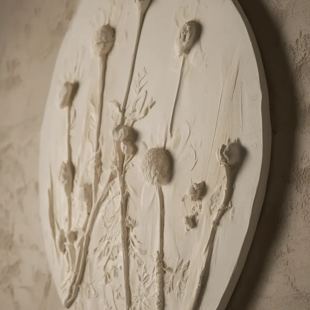 תקריב תבליט בוטני