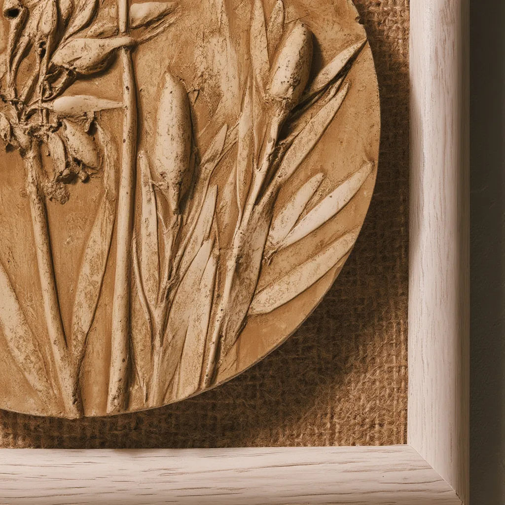 תקריב תבליט בוטני